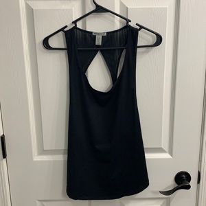 Black workout top